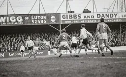 Malcolm Macdonald tries to find a teammate