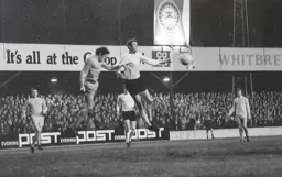 Mike Keen rises in the box