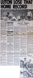 Match Report: Luton Town FC vs Gillingham (27th Dec 1969)