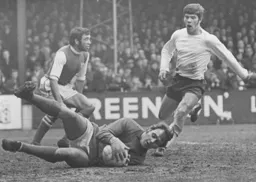 A frustrated Malcolm Macdonald is thwarted