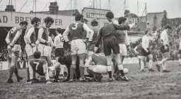 More like a rugby scrum