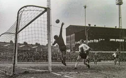 Matt Tees sees another fine save by the Mansfield keeper