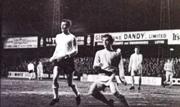 Matt Tees waiting for the cross