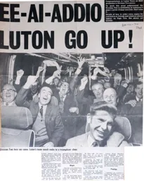 Match Report: Mansfield Town vs Luton Town FC (20th Apr 1970)