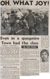 Match Report: Rochdale vs Luton Town FC (25th Apr 1970)