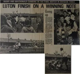 Match Report: Rochdale vs Luton Town FC (25th Apr 1970)