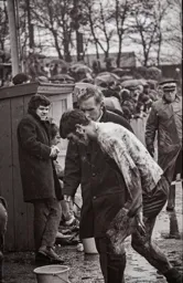Malcolm Macdonald in a muddy disguise