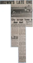 Match Report: Leicester City vs Luton Town FC (12th Sep 1970)