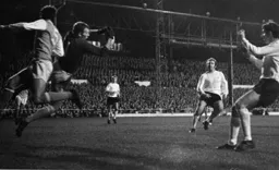 Arsenal goalkeeper Bob Wilson saves Arsenal again