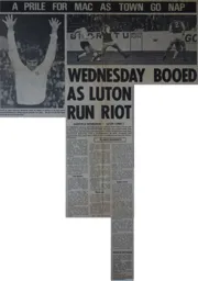 Match Report: Sheffield Wednesday vs Luton Town FC (10th Oct 1970)