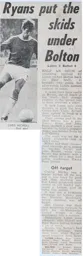 Match Report: Luton Town FC vs Bolton Wanderers (17th Oct 1970)