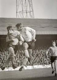Malcolm Macdonald at the near post