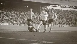 Malcolm Macdonald beaten by the keeper