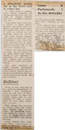 Match Report: Luton Town FC vs Portsmouth (21st Nov 1970)