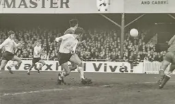 Don Givens goes close