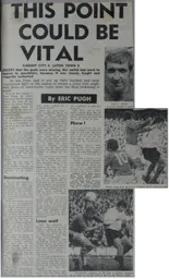 Match Report: Cardiff City vs Luton Town FC (28th Nov 1970)