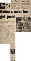 Match Report: Cardiff City vs Luton Town FC (28th Nov 1970)