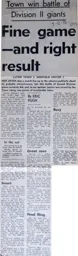 Match Report: Luton Town FC vs Sheffield United (5th Dec 1970)