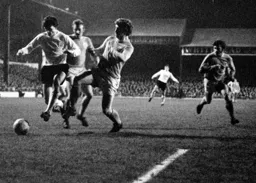 Jimmy Ryan is fouled in the area