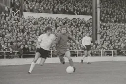 John Ryan bursts forward