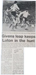Match Report: Portsmouth vs Luton Town FC (20th Feb 1971)