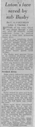 Match Report: Luton Town FC vs Charlton Athletic (6th Mar 1971)