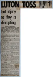 Match Report: Luton Town FC vs Charlton Athletic (6th Mar 1971)