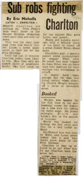 Match Report: Luton Town FC vs Charlton Athletic (6th Mar 1971)