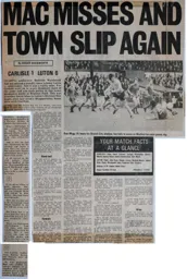 Match Report: Carlisle United vs Luton Town FC (13th Mar 1971)