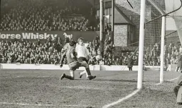 Viv Busby must score...