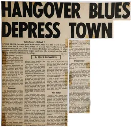 Match Report: Luton Town FC vs Millwall (30th Mar 1971)