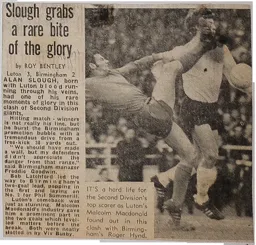 Match Report: Luton Town FC vs Birmingham City (3rd Apr 1971)