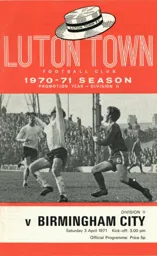 Programme Front cover