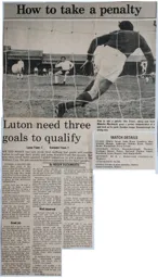 Match Report: Luton Town FC vs Swindon Town (1st May 1971)
