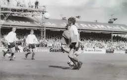 Viv Busby in control