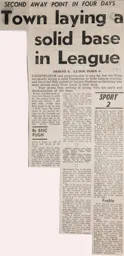 Match Report: Orient vs Luton Town FC (4th Sep 1971)