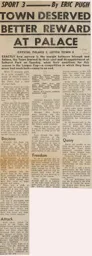 Match Report: Crystal Palace vs Luton Town FC (7th Sep 1971)