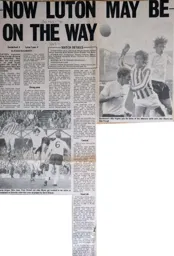Match Report: Sunderland vs Luton Town FC (30th Oct 1971)