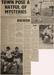 Match Report: Luton Town FC vs Charlton Athletic (6th Nov 1971)