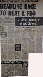 Match Report: Blackpool vs Luton Town FC (20th Nov 1971)