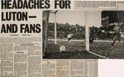 Match Report: Luton Town FC vs Cardiff City (11th Dec 1971)