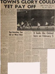 Match Report: West Ham United vs Luton Town FC (15th Jan 1972)