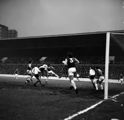 Don Givens scores from an Anderson cross