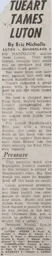 Match Report: Luton Town FC vs Sunderland (19th Feb 1972)