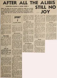 Match Report: Charlton Athletic vs Luton Town FC (26th Feb 1972)