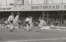 John Ryan's shot hits the post but Givens kicks the rebound wide