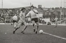 Vic Halom at home in the penalty box