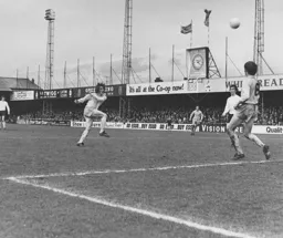 Watford's Ron Wigg skies a chance