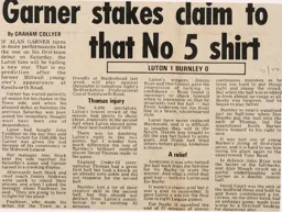 Match Report: Luton Town FC vs Burnley (18th Mar 1972)