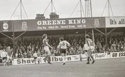 Vic Halom pressures Bristol City's defence
